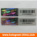 Sicherheit 3D Laser Barcode Hologramm Aufkleber